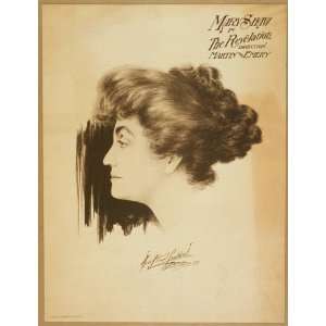  Poster Mary Shaw in The revelation 1908