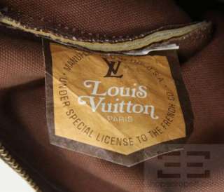   Vuitton Vintage French Company Monogram Canvas Keepall 60 Duffel Bag