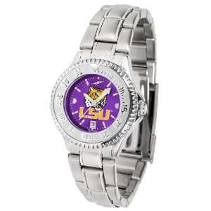  Louisiana State LSU Tigers NCAA Womens Steel Anochrome Watch 