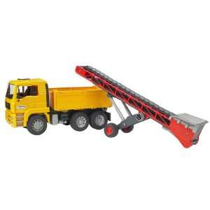    Bruder MAN TGA Construction Truck With Conveyor Belt Toys & Games