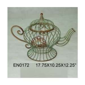  Metal Tea Pot Shaped Art Work REDEN0172