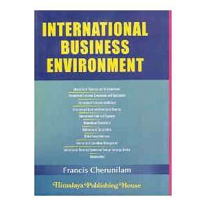  International Business Environment (9788178667430) Books