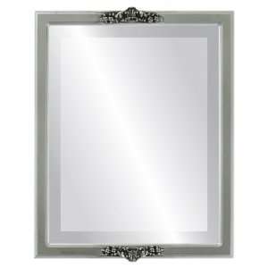   Rectangle in Silver Spray Mirror and Frame 