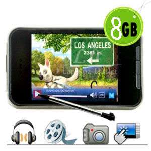 New 8GB 2.8 TOUCH SCREEN  MP4 AUDIO VIDEO PLAYER CAMERA  