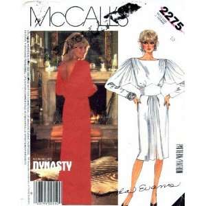   Back Drape Evening Gown Size 10   Bust 32 1/2 Arts, Crafts & Sewing