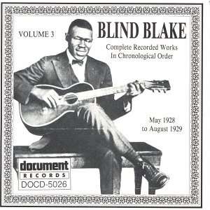  Complete Recorded Works 3: Blind Blake: Music