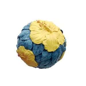  Poly Resin Xmas Ornament / Hibiscus   Blue: Home & Kitchen