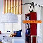 IKEA Regolit Arc Oriental Rice Paper Floor Lamp/Light