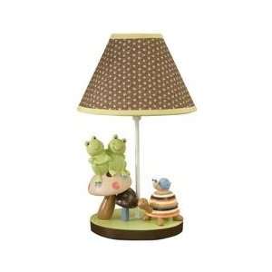  Lambs & Ivy Froggyville Lamp & Shade: Baby