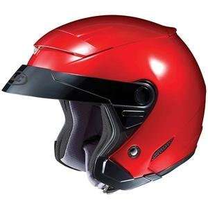    HJC FS 3 Solid Helmet   Medium/Metallic Candy Red: Automotive