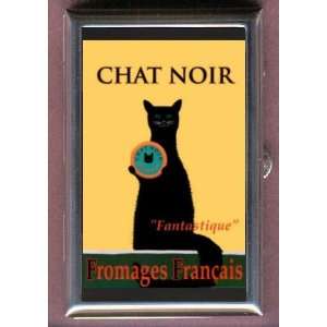  CHAT NOIR CUTE BLACK CAT Coin, Mint or Pill Box Made in 
