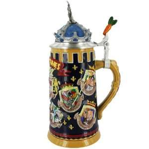 Looney Tunes Bugs Bunny Sculpted Hand Painted Stein : Toys & Games 