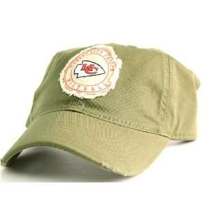 Kansas City Chiefs Tattered Patch Slouch Fit Adjustable Baseball Hat 