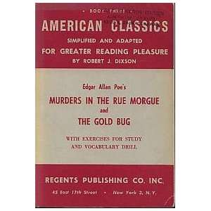  Murders in the Rue Morgue, And The gold bug, (American 