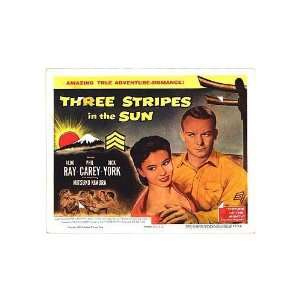  Three Stripes in the Sun Original Movie Poster, 14 x 11 