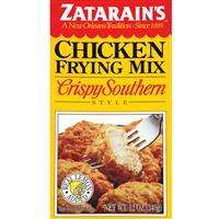 Zatarains Crispy Chicken Frying Mix 12oz New Orleans  