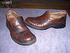 Mens Clarks Brown Leather Shoes Casual SZ 8.5M EUC