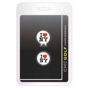    CMC Golf I Love New York Cap Clip Clamshell Pack
