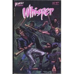  Whisper (First Comic #8) August 1987 Steven Grant Books