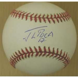  Jorge Toca Signed New York Mets Baseball: Everything Else