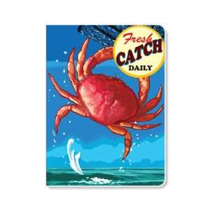 ECOeverywhere Fresh Catch Crab Sketchbook, 160 Pages, 5.625 x 7.625 