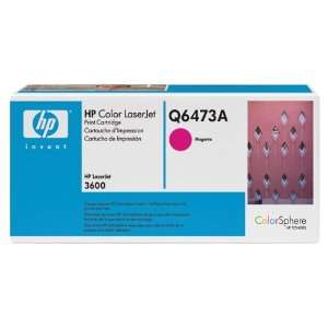   Cartridge, Magenta (4,000 Yield) , Part Number Q6473A
