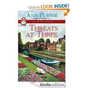 Threats at Three (Lois Meade Mystery) Ann Purser  Kindle 
