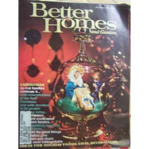  Better Homes and Gardens Magazine; December 1962 Meredith 
