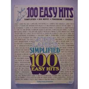  John Lanes Simplified 100 Easy Hits various Books