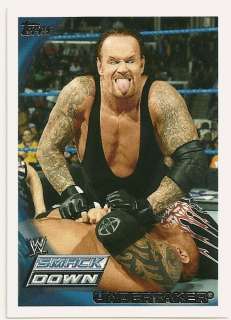 UNDERTAKER #59 2010 WWE Topps card  