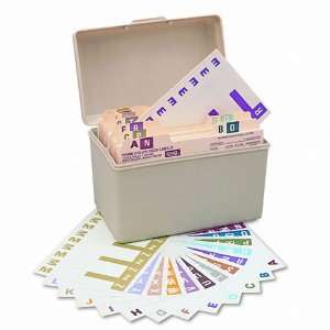   wrap around folder tabs.   Includes dispenser box with printed