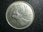 1968 CANADA CANADIAN 25 CENTS QUARTER COIN WITH CARIBOU ANIMAL COOL