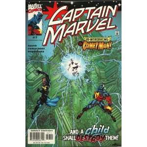  comic CAPTAIN MARVEL July, 2000 Marvel Re 