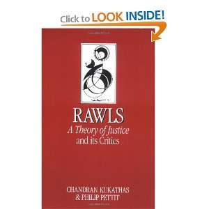  John Rawls Theory of Justice and Its Critics 