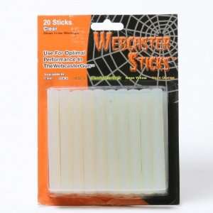   Novelties Inc Webcaster Clear Glow Sticks (20 count): Everything Else