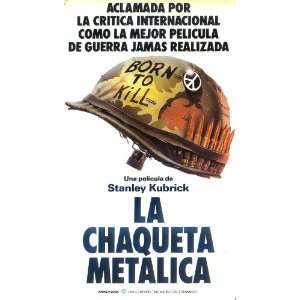  Full Metal Jacket Poster Movie Spanish C (11 x 17 Inches 