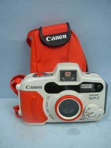 Canon Sure Shot WP 1 Weatherproof 35mm Camera W/Case 082966142130 
