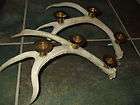 AUTHENTIC antler candle holders *Nice Quality* well made w/sturdy 