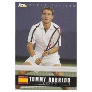 Tommy Robredo Tennis Card 