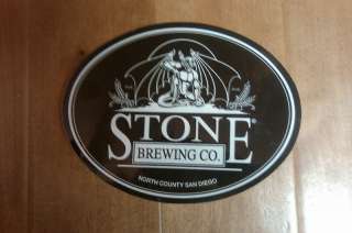 STONE BREWING CO. North County San Diego Beer Sticker  