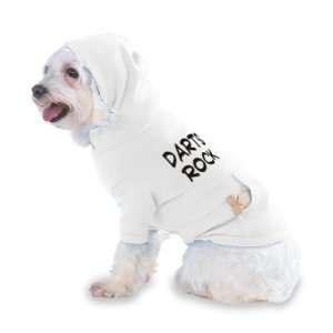  Darts Rock Hooded (Hoody) T Shirt with pocket for your Dog 