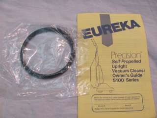 Vintage Eureka Precision Upright Vacuum Cleaner PARTS OWNERS GUIDE 