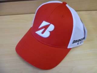 Bridgestone Golf B330 Polymesh Hat Red / White  
