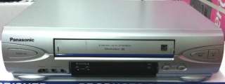 Used Panasonic PV V4524S VHS VCR Unit only Working Condition Silver 