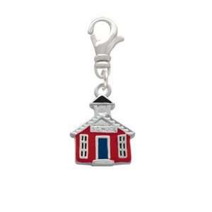  Red School House Clip On Charm: Arts, Crafts & Sewing