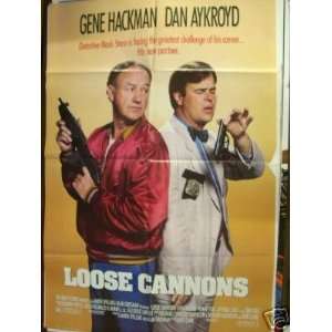    Movie Poster Gene Hackman Loose Cannons F39 