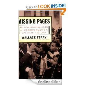 Missing Pages Black Journalists of Modern America An Oral History 