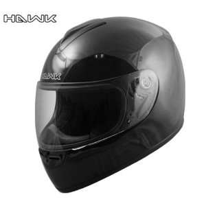    Advanced Hawk Black Glossy Full Face Motorcycle Helmets Automotive