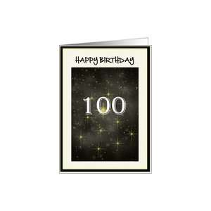   SHINING STARS INTHE DARKNESS..HUNDRED TH BIRTHDAY WISHES Card: Toys