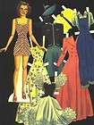 Retro 1930s JUDY GARLAND Paper Dolls 5 outfits NEW